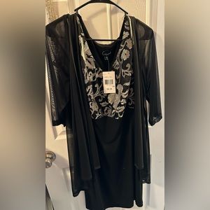 Gold/Black Women’s size 14 Dress